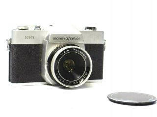 Vintage Mamiya/sekor 35mm Slr Camera Model 528tl W/ Sekor 1:2.  8 48mm Lens