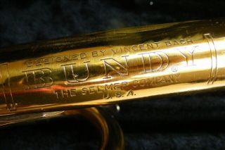 Bundy Selmer USA ML Vintage Student Trumpet w/ 7C Mouthpiece 7