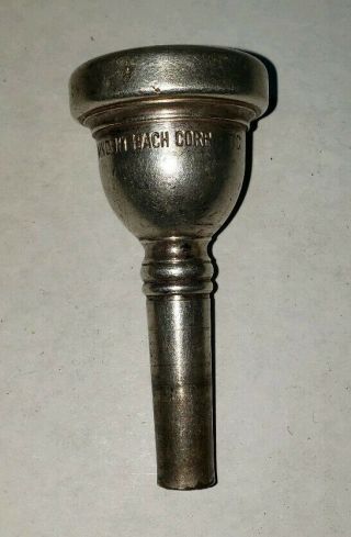 Vintage Vincent Bach Corp 7C Shank Trombone Mouthpiece 2