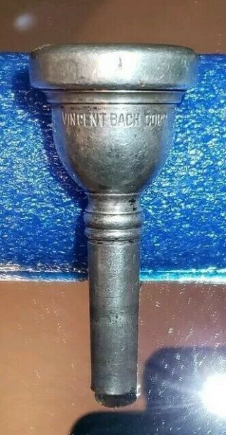 Vintage Vincent Bach Corp 7C Shank Trombone Mouthpiece 3