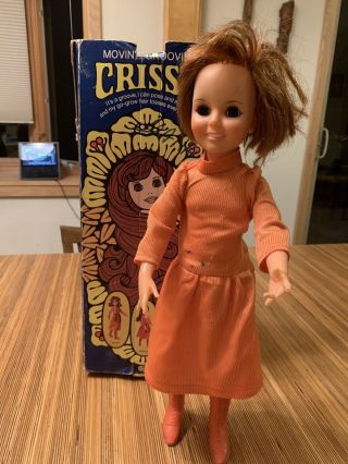 Vintage: Crissy Doll Hair Grows 1969 Dress & Panties Red Hair - Ideal