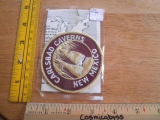 1981 Carlsbad Caverns Vintage Patch In Package Trailblazers Mexico