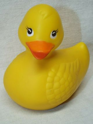 Vintage 1985 Playskool Ernie’s Yellow Rubber Duckie Duck Bath Toy