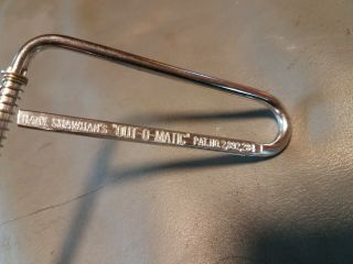 Vintage Hank Shawhan’s “ Out - O - Matic “ Fish Hook Remover Watreford Wisco 4