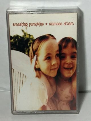 Vintage Smashing Pumpkins Siamese Dream (1993 Cassette) R1