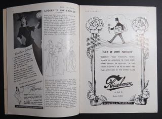Vintage Playbill for Liliom 44th St Theatre Ingrid Bergman Burgess Meredith 1940 3