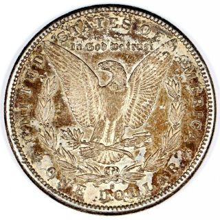 1897 - S Rainbow Toned Morgan Silver Dollar S$1 Vintage