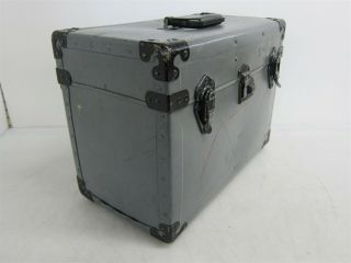 Vintage The Eagle Lock Co.  Hard Sided Fiberglass Camera/ Gear Case Grey & Black
