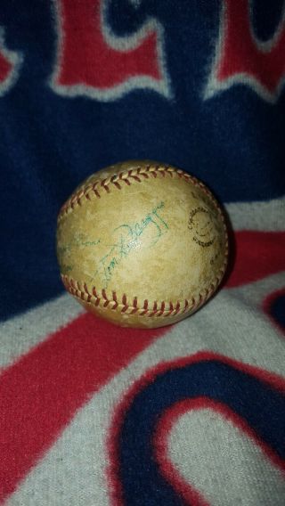 Dom Dimaggio Autograph Signed Vintage Spalding Official League Baseball