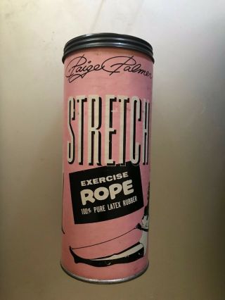 Vintage Latex Paige Palmer Stretch Exercise Rope W.  Box