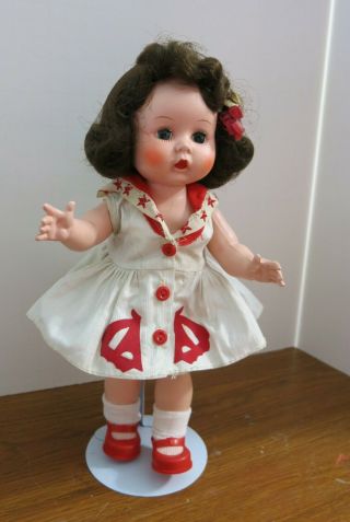 Early Littlest Angel Doll R&b Arranbee Hard Plastic Walker Htf Dress