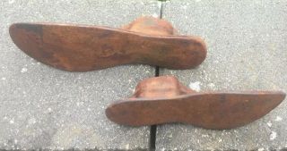 Vintage WARRANTED Cast Iron Cobblers Shoemakers Shoe Repair 2 Stands w/4 Forms 6