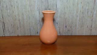 Small Vintage Peach Royal Haeger (349) Vase Made In U.  S.  A.