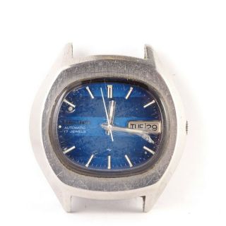 Vintage Seiko 17 Jewel Automatic Mens Wrist Watch 7009 - 5009 Stainless 7009a Read