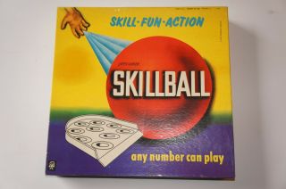 Vintage Pressman Skillball Game