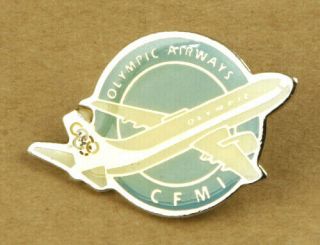Greece Olympic Airways Cfmi Vintage Pin