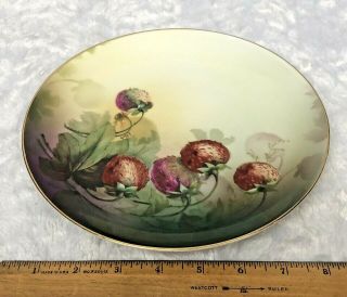 J&c Louise Bavaria Hand Painted Strawberry 8.  5 " Plate Signed A.  Kach Vintage