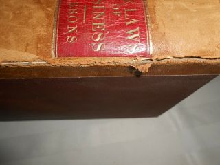 Vintage 1870 Laws of Business for All the States of The Union Book by Parsons 2