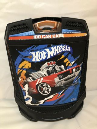 Hot Wheels 100 Cars With Carry Case Storage - With 7 Vintage Matchbox Cars