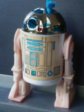 Vintage Star Wars R2 - D2 With Sensorscope Complete 1977 Hong Kong Near
