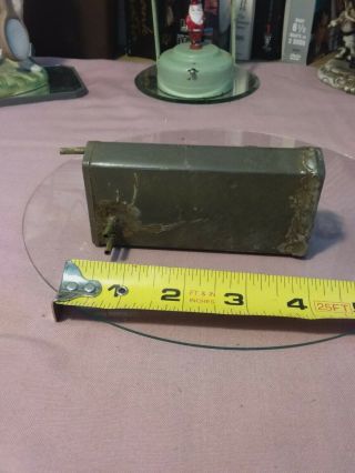 Vintage Metal Fuel Tank For Rc Airplanes Or Cars.