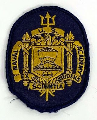 Vintage Us Naval Academy Patch