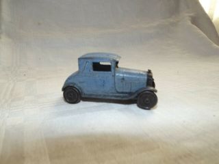 Vintage Tootsietoy Blue Ford Model A Coupe