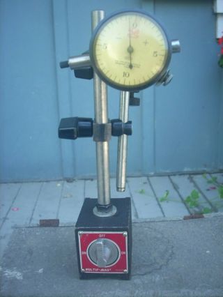Vintage Taft - Pierce Dial Indicator Woonsocket,  Ri On Multif - Mag Base (taiwan)