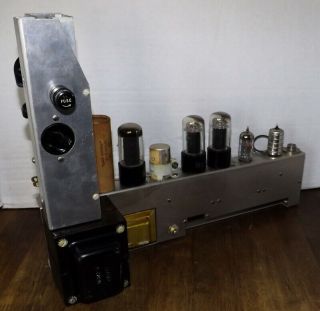 Victor Kalart 6V6 Tube Amplifier Vintage 1950 ' s 12AY7 6V6 Guitar Amp 7