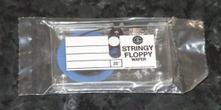 Vintage Rare Trs - 80 Exatron Stringy Floppy Wafer 35 