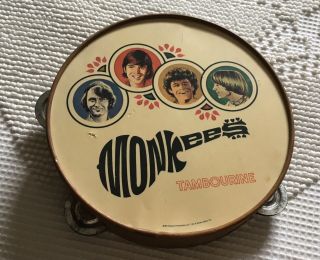 Vintage “the Monkees” Tamborine 1967 Raybert Productions