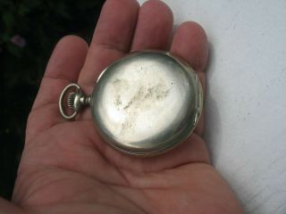 Swiss Made Imperial Mechanical Wind Up Vintage Pocket Watch not running 2