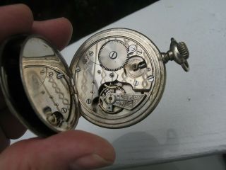 Swiss Made Imperial Mechanical Wind Up Vintage Pocket Watch not running 5