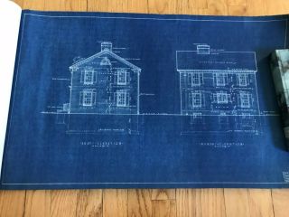 Vintage Architectural Home Blueprint Building Material 1934 Portland Or 20 Pages 7
