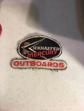 Vintage Kiekhaefer Mercury Outboards Motor Embroidered Patch