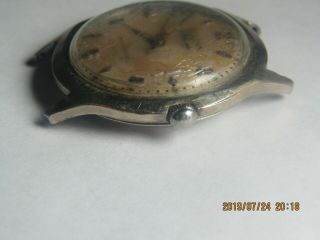 Vintage Men ' s Bulova 23 JEWELS Automatic M0 watch for parts/repair 3 4