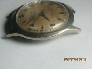 Vintage Men ' s Bulova 23 JEWELS Automatic M0 watch for parts/repair 3 5