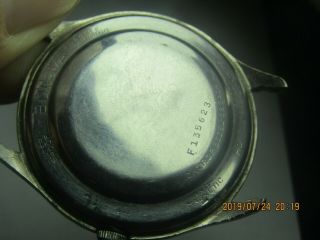 Vintage Men ' s Bulova 23 JEWELS Automatic M0 watch for parts/repair 3 7