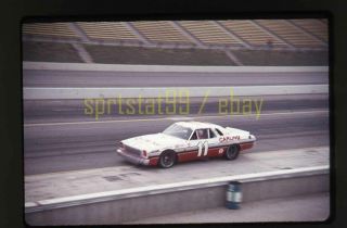 Cale Yarborough 11 Chevy - 1974 Nascar La Times 500 - Vintage 35mm Race Slide