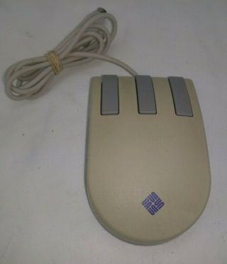 Vintage Sun Microsystems Mechanical Mouse Model Type 5 1991 370 - 1398
