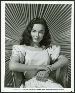 Ann Blyth Vintage 1946 Universal Pictures Portrait Photo