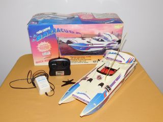 Vintage Toy Nikko Radio Control Barracuda Boat 19 Missing Parts