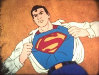 Vintage 1968 Superman “the Great Kryptonite Caper” 16mm Film Cartoon