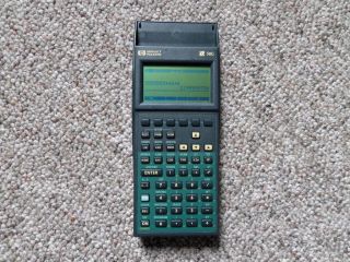 Vintage 1995 Hp 38g Scientific Calculator Graphing Battery Tray
