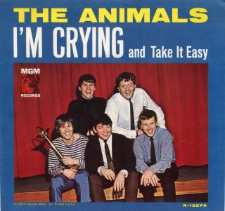 Vintage 45 R.  P.  M.  Picture Sleeve - The Animals I 