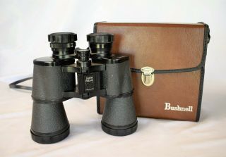 Vintage Bushnell Sportview Wide Angle Insta - Focus Binoculars 10 X 50