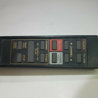 Vintage OEM Symphonic VCR Replacement REMOTE CONTROL UR64EC211 - 3,  Batteries 2