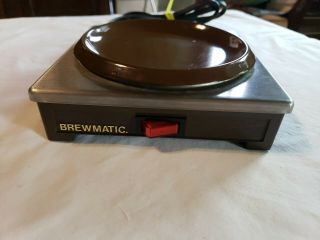 Vintage General Foods Brewmatic Coffee Pot Warmer