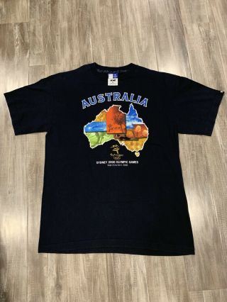 Vintage 2000 Sydney Olympics T Shirt Medium