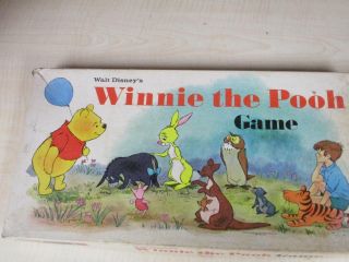 Vintage 1976 Disney Winnie The Pooh Board Game - Complete